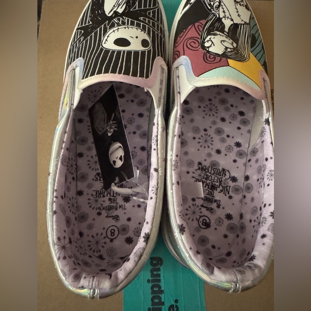 Nightmare Before Christmas Slip-On Shoes - Picture 2 of 5